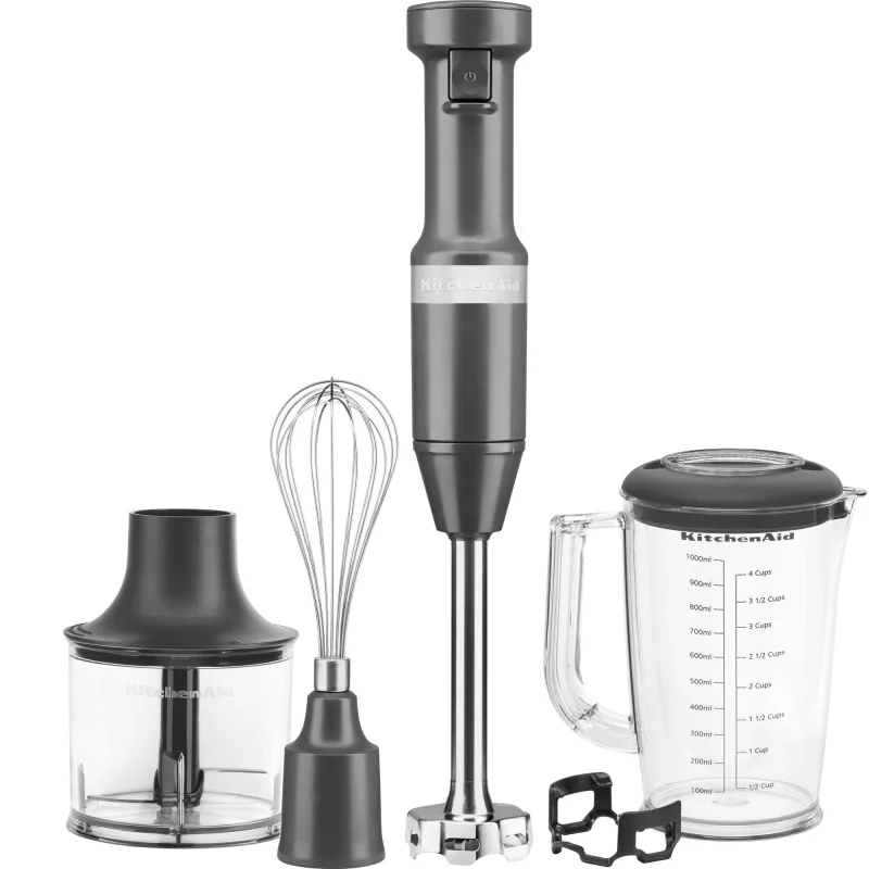 Kitchenaid 5KHBV83EDG Stavblender, grå
