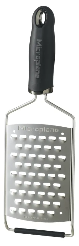 Microplane Gourmet Rivejern - XL Grov (Sort)