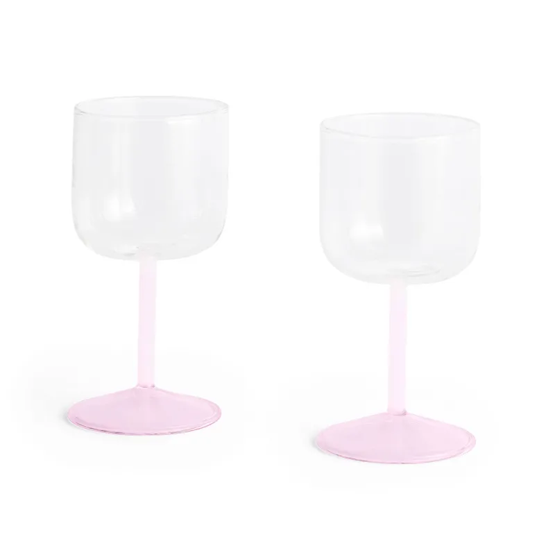 Hay Tint Vinglas Clear Jade L-Pink L-Pink 2stk