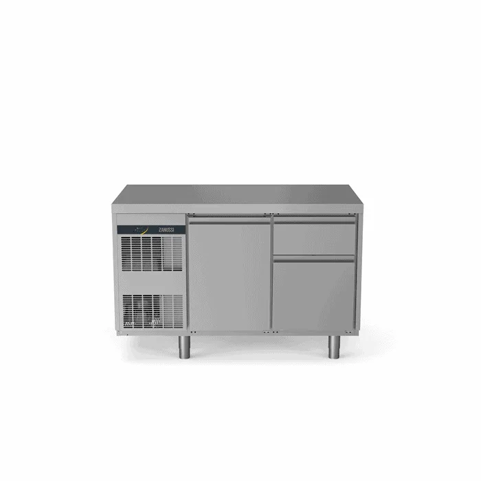 Zanussi kølebord 290L - 1 låge - 1x 1 x skuffer