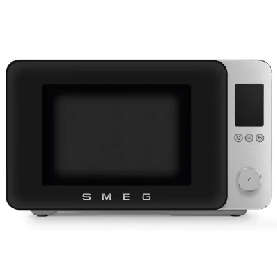 Smeg MOC02BLMEU Mikrobølgeovn med varmluft, sort