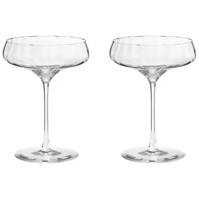 Georg jensen Bernadotte cocktailglas coupe, 20 cl, 2 stk