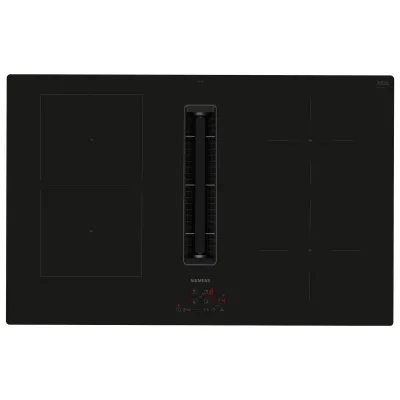 Siemens ED811BS16E iQ300 induktionskogeplade med integreret emhætte 80 cm