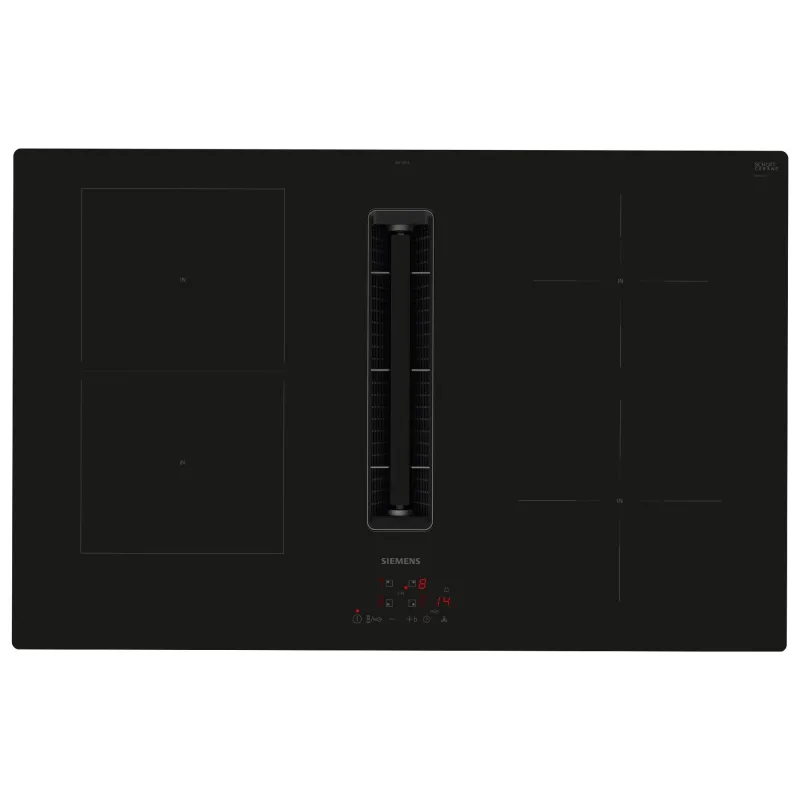Siemens ED811BS16E iQ300 induktionskogeplade med integreret emhætte 80 cm