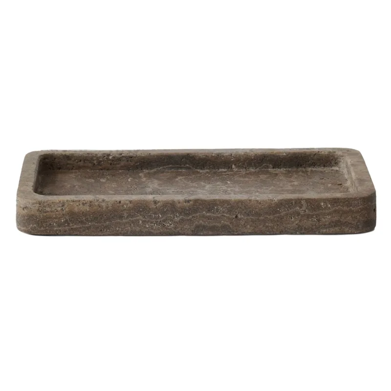 Tell me more Travertine bakke 25x13 cm