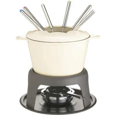 Masterclass Cast Iron Fondue Set