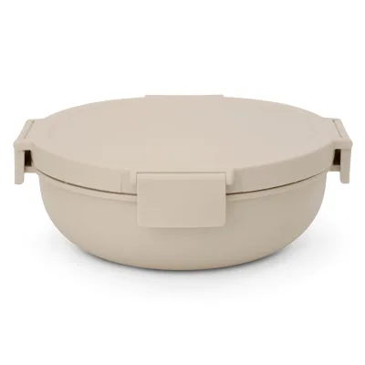 Brabantia Make & Take salatskål 1,3 liter, soft beige