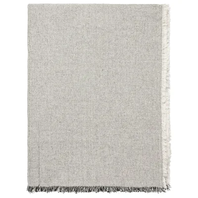 Broste Elouise dug 200 x 160 cm, black/offwhite