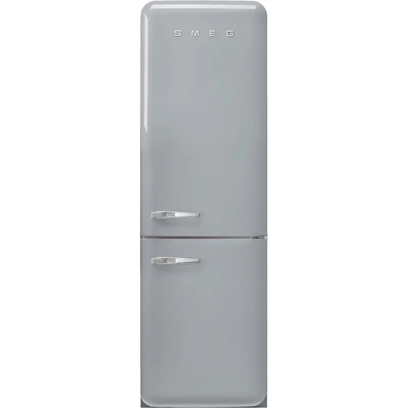 Smeg FAB32RSV6 Køle/Fryser 197cm Højrehængt Sølv
