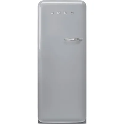 Smeg FAB28LSV6 Køleskab med Fryser 153 cm Venstrehængt Sølv