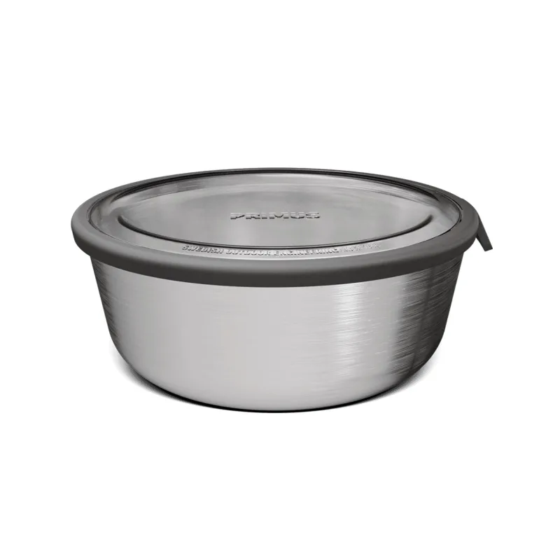 Primus PrepSkål med låg 0,6 liter, rustfrit stål