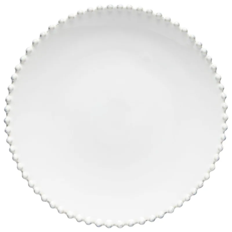 Costa nova Pearl tallerken 28 cm, hvid