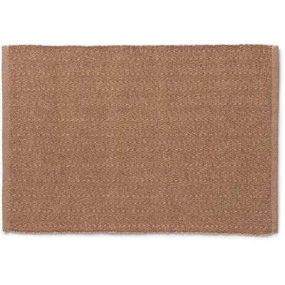 Lyngby porcelæn Herringbone dækkeserviet, brun