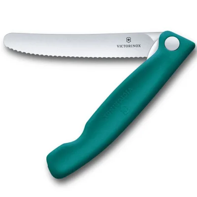 Victorinox Swiss Classic picnic foldekniv, grøn