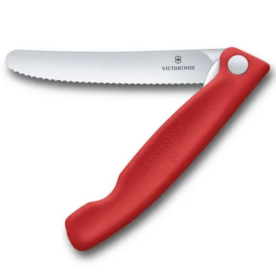 Victorinox Swiss Classic picnic foldekniv, rød