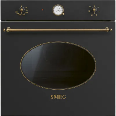 Smeg SF68C1AO Colonial Indbygningsovn 60 cm, antracit