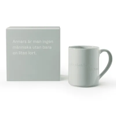 Design house stockholm Astrid Lindgren krus 35 cl, annars är man ingen människa