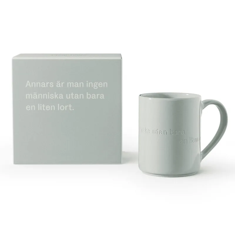 Design house stockholm Astrid Lindgren krus 35 cl, annars är man ingen människa