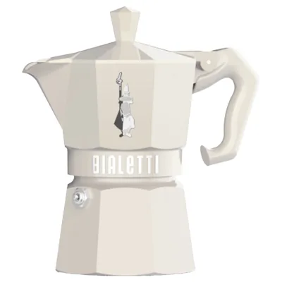 Bialetti Mokkabrygger 3 kopper, hvid