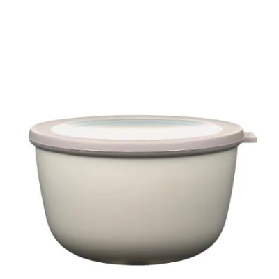 Mepal Cirqula Skål m/låg - Nordic White - 2,0 L