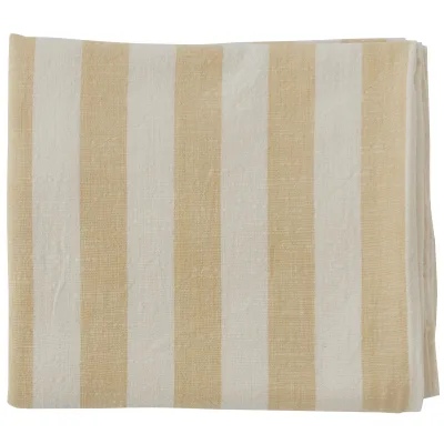 Oyoy living design Stribet dug 260x140 cm, vanilla