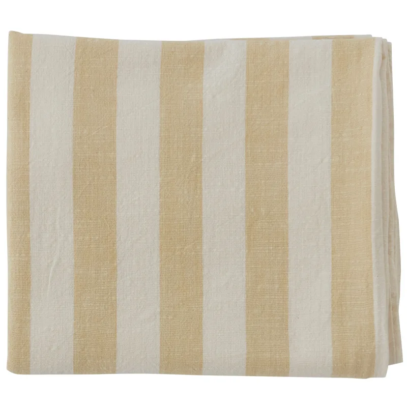 Oyoy living design Stribet dug 260x140 cm, vanilla
