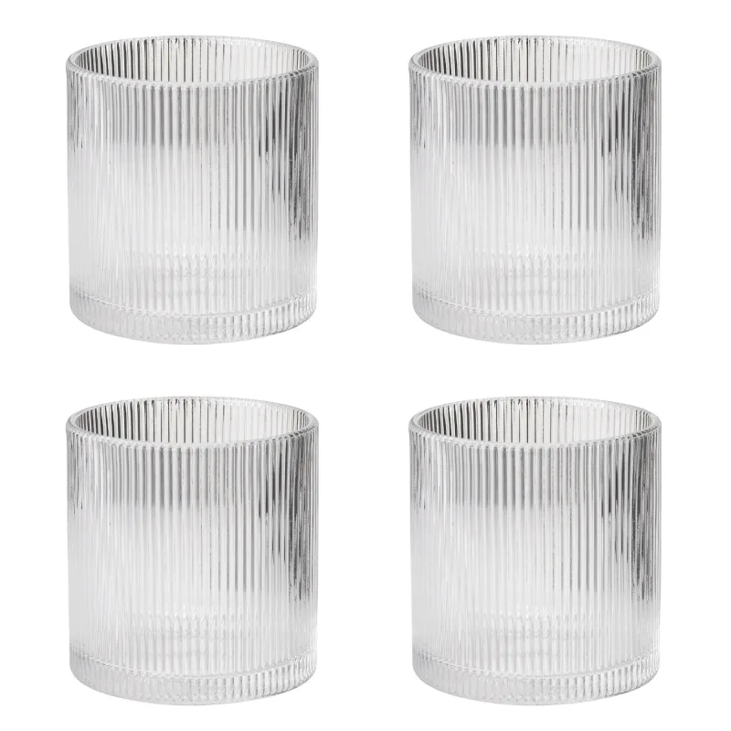 Stelton Pilastro lowballglas 35 cl, 4 stk.