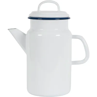 Kockums jernverk Tekande 2 liter, hvid
