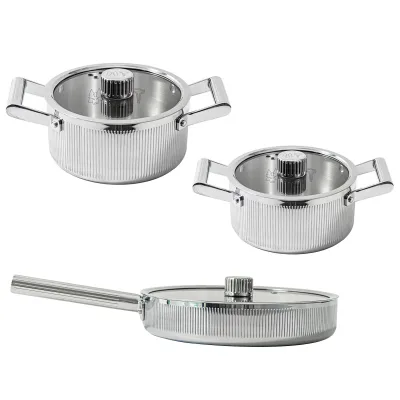 Vargen & Thor Glima Grytset, 3 stk.