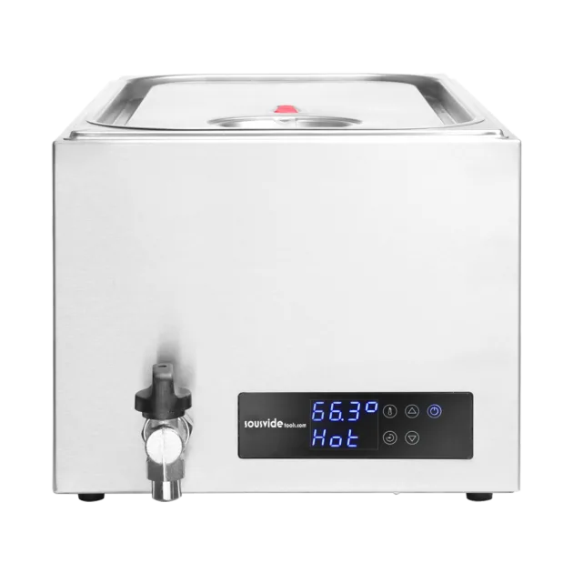 SousVideTools® 28 Liter Vandbad m. Tappehane