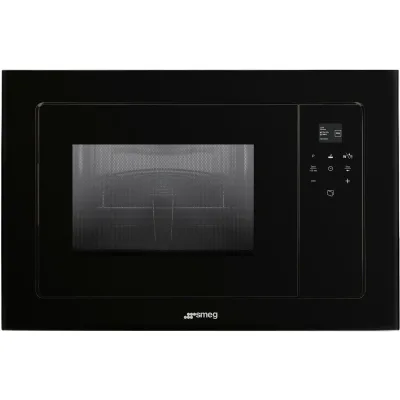 Smeg FMI120B3 Linea indbygningsmikroovn 39 cm, sort