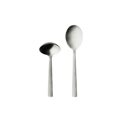 Raw serveringssæt 2 dele (sauce- og kartoffelske) - Mat stål