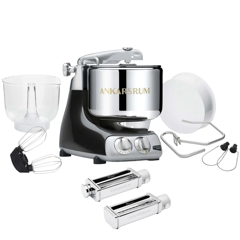 Ankarsrum Assistent Original AKM 6230 køkkenmaskine og pastakit, black diamond