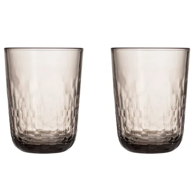 Arabia Mainio drikkeglas 40 cl, mocka, 2 stk.