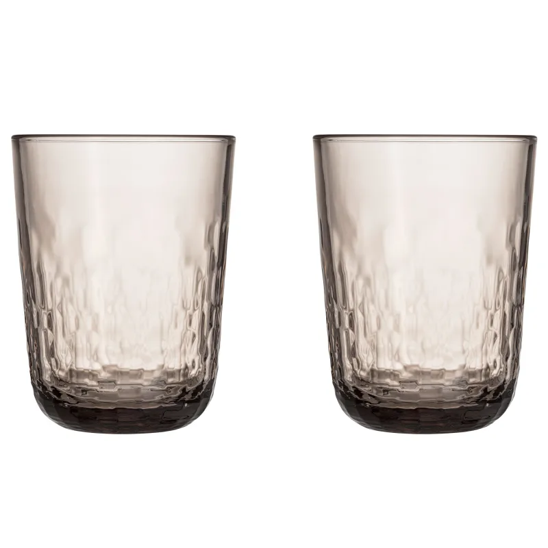 Arabia Mainio drikkeglas 40 cl, mocka, 2 stk.