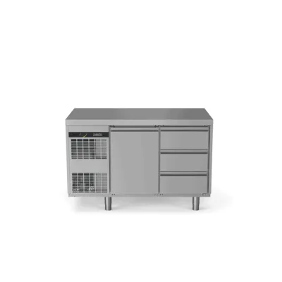 Zanussi kølebord 290L - 1 låge -  3x skuffer