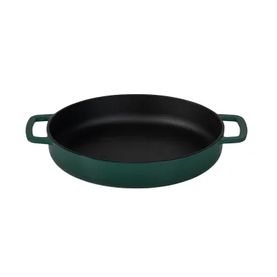 Combekk Støbejernspande Ø28 cm, grøn