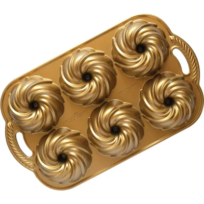 Nordic ware Swirl Bundtlette Kageform 2,4 liter