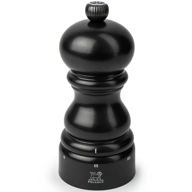Peugeot Paris u'Select Z Saltkværn 12 cm, silkemat sort