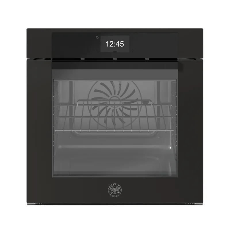 Bertazzoni FMOD6117PTN3 Modern indbygningsovn med pyrolyse 80 liter, carbonio