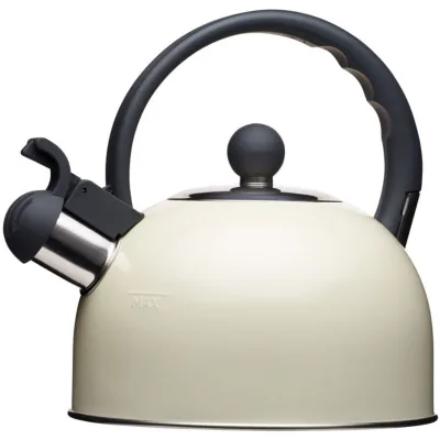 Kitchencraft Fløjtekedel 1,4 liter Beige