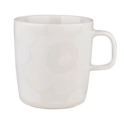 Marimekko OIVA Unikko krus 40 cl, off white