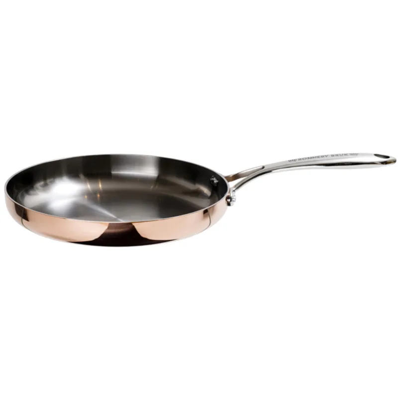 Ronneby bruk Kobber stegepande, 26 cm