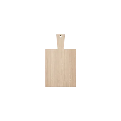 Serveringsbræt / skærebræt i eg - 35x21 cm