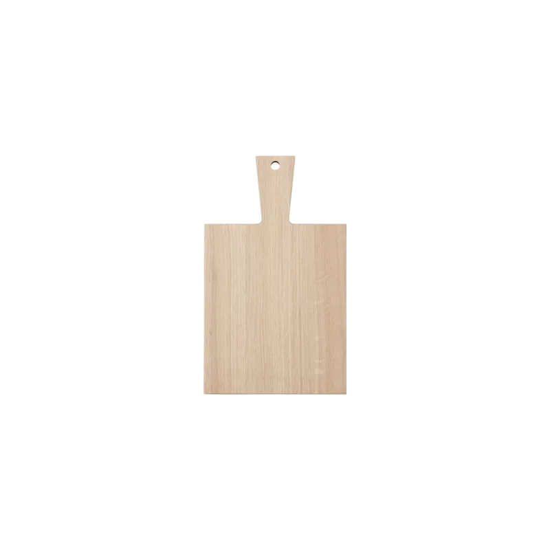 Serveringsbræt / skærebræt i eg - 35x21 cm