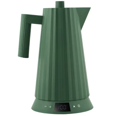 Alessi Elkedel med temperaturkontrol 1,7 liter, grøn