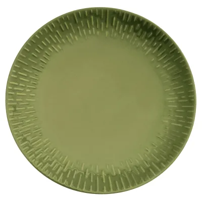 Aida Confetti middagstallerken 27,5 cm, olive