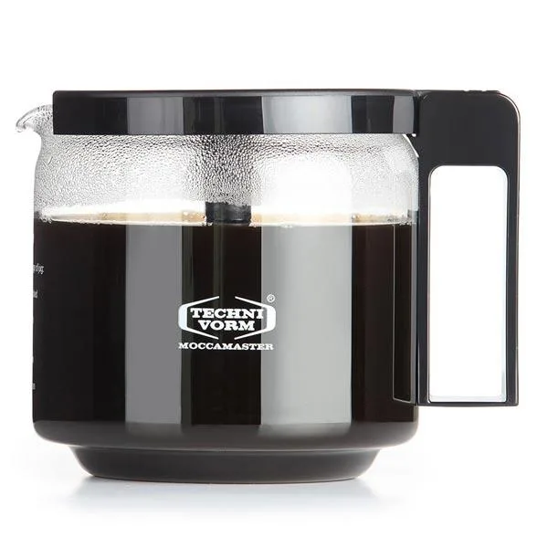 Moccamaster Glaskande 10 kops 1,25 liter sort til kaffemaskine