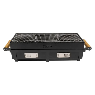 Kamado sumo Hibachi XL bordgrill, sort