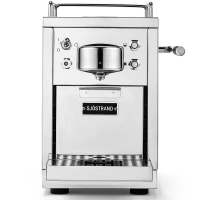 Sjöstrand coffee The Original 2 kapselmaskine, poleret stål